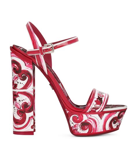 replica dolce gabbana shoes|dolce and gabbana platform heels.